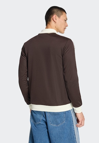 Veste de survêtement 'Classic' ADIDAS ORIGINALS en marron