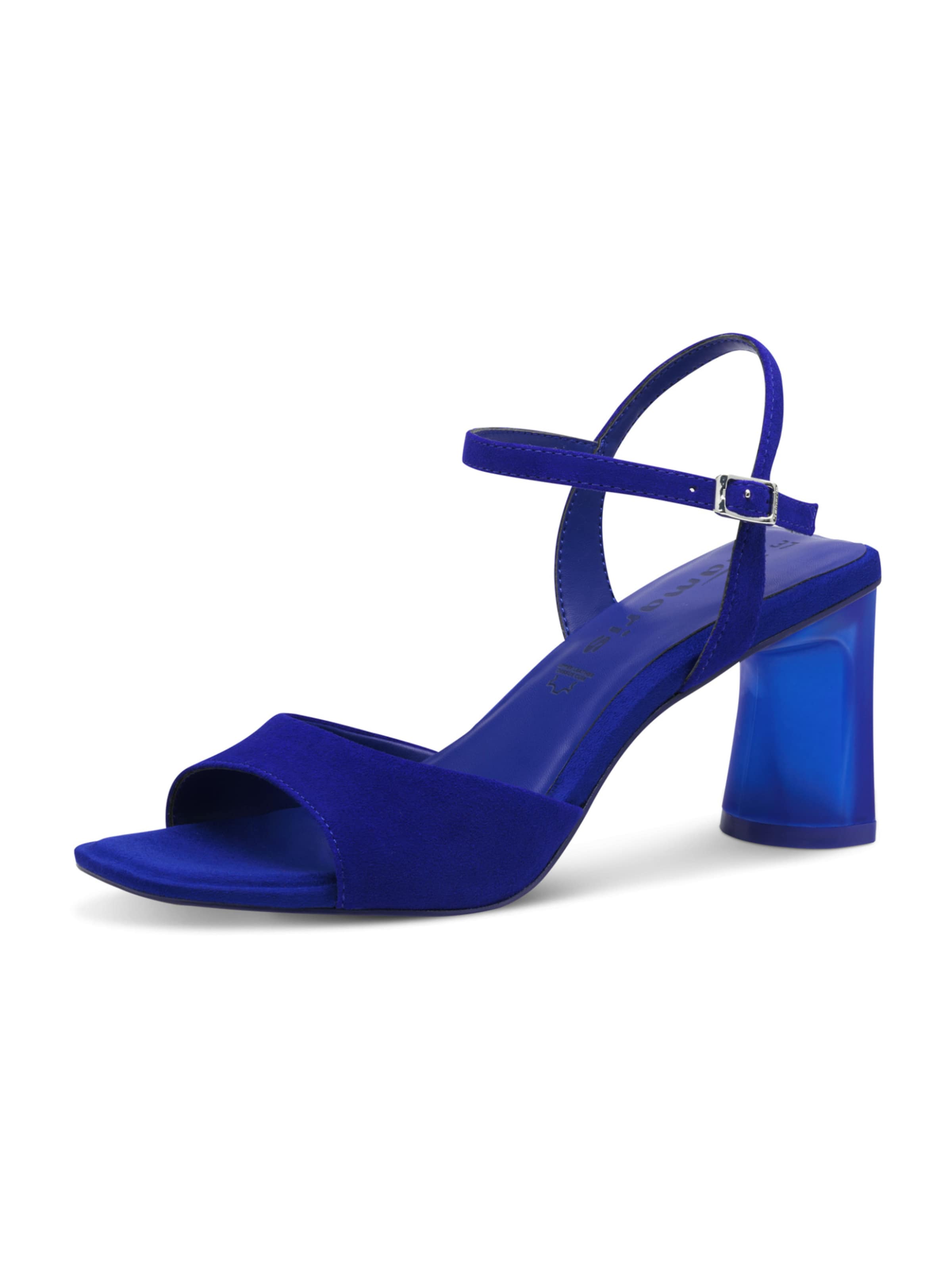 Tamaris Sandale in Blau: Vorderseite