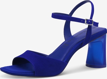 Sandales Tamaris en bleu : devant