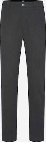 Coupe slim Pantalon chino MEYER en gris : devant