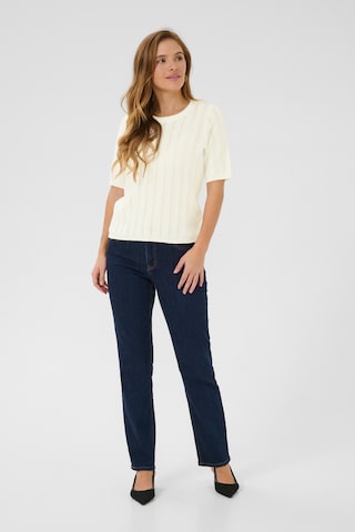 Kaffe - Jersey 'Betty' en blanco