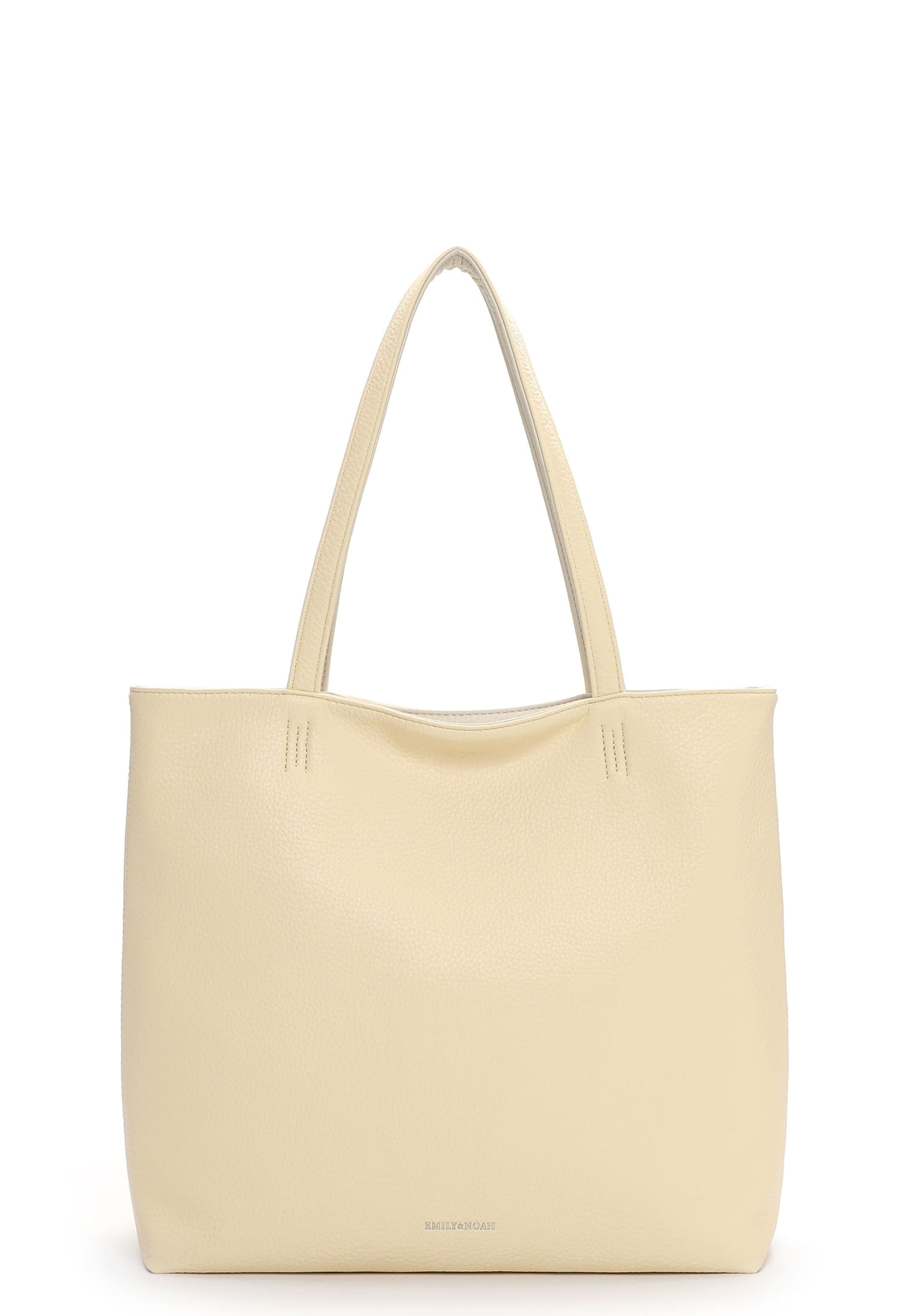 Emily & Noah Shopper 'Eva' in Yellow: front