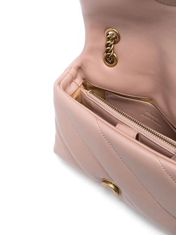 PINKO Schoudertas 'Pinko Sac Rabat Love Puff Baby Cl Sheep Nappa Rose' in Roze