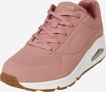 Sneaker bassa 'Uno Stand On Air' di SKECHERS in rosa: frontale