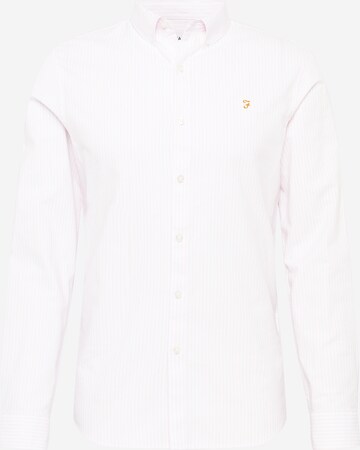 FARAH Button Up Shirt 'BREWER' in Pink: front