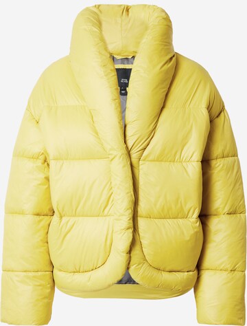 River Island Between-Season Jacket in Yellow: front