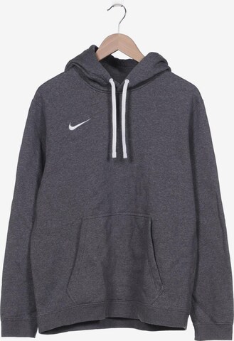 NIKE Kapuzenpullover L in Grau: predná strana