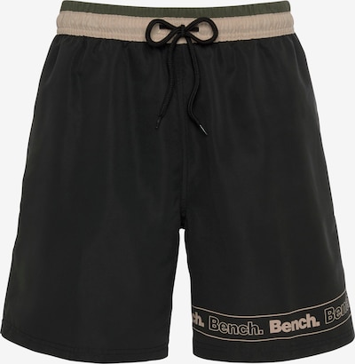 BENCH Szorty kąpielowe w kolorze beżowy / oliwkowy / czarnym, Podgląd produktu