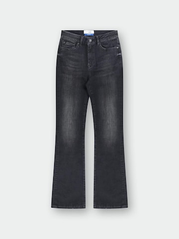 M.O.D MIRACLE OF DENIM - Acampanado Vaquero en negro
