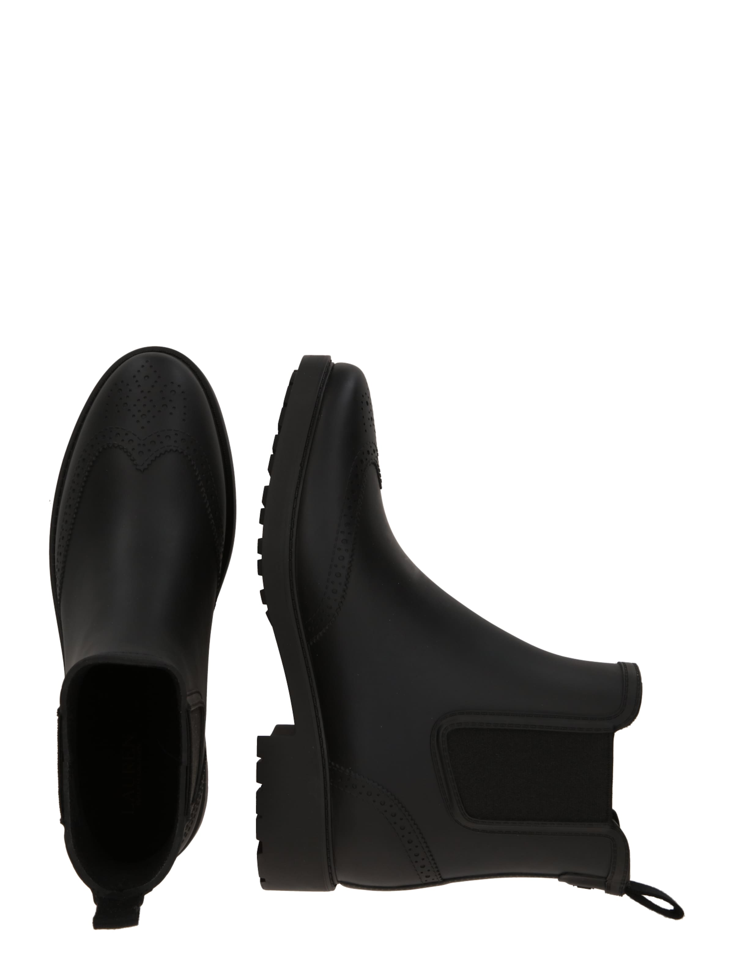 Lauren Ralph Lauren Ботинки челси 'PRESLIE' в Черный