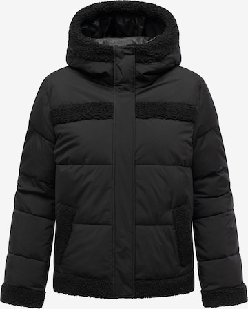 juoda Ragwear Žieminė striukė 'Editah Youmodo': priekis