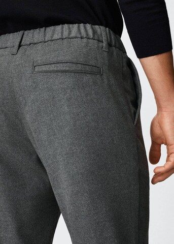 MANGO MAN Regular Hose 'Murlo' in Grau