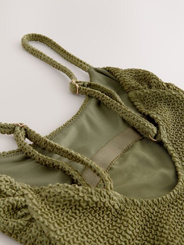 Bustier Maillot de bain self. en vert