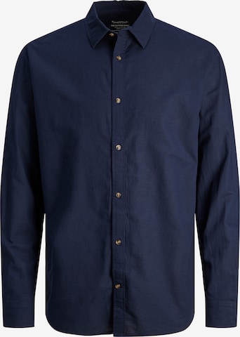 JACK & JONES Overhemd 'Summer' in Blauw: voorkant