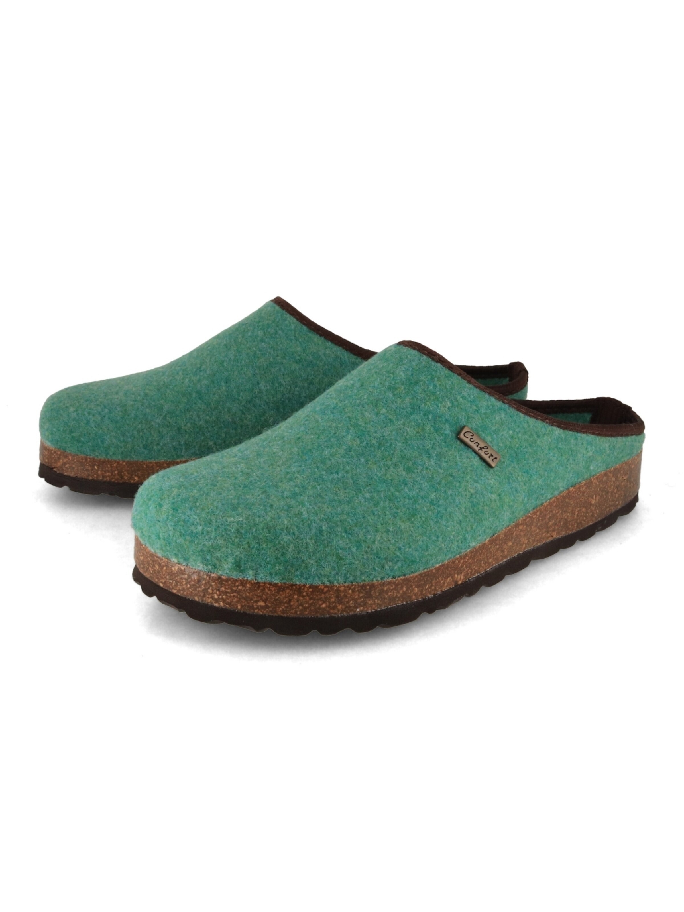 Tuffeln Slipper 'Komfort' in Green