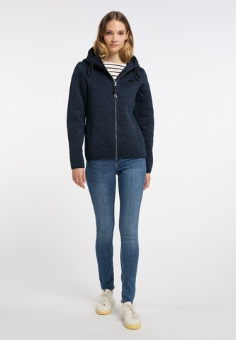 DreiMaster Vintage Fleece jas in Blauw