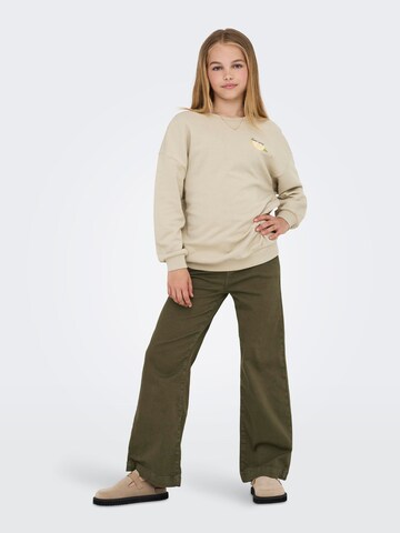 Sweat-shirt 'KOGPHOEBE' ONLY GIRLS en beige