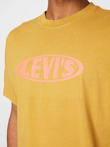 LEVI'S ® Тениска 'Vintage Fit Graphic Tee' в жълто