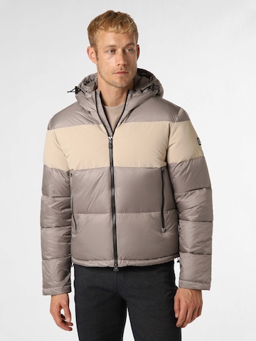 EA7 Emporio Armani Between-Season Jacket in Grey: front