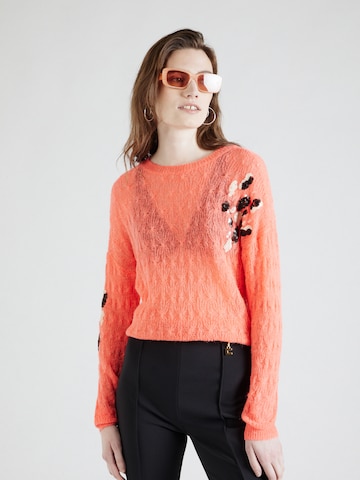 TAIFUN Sweater in Orange: front