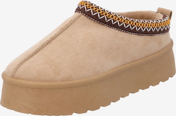 Palado Hausschuh 'Asinara' in Beige: Vorderseite