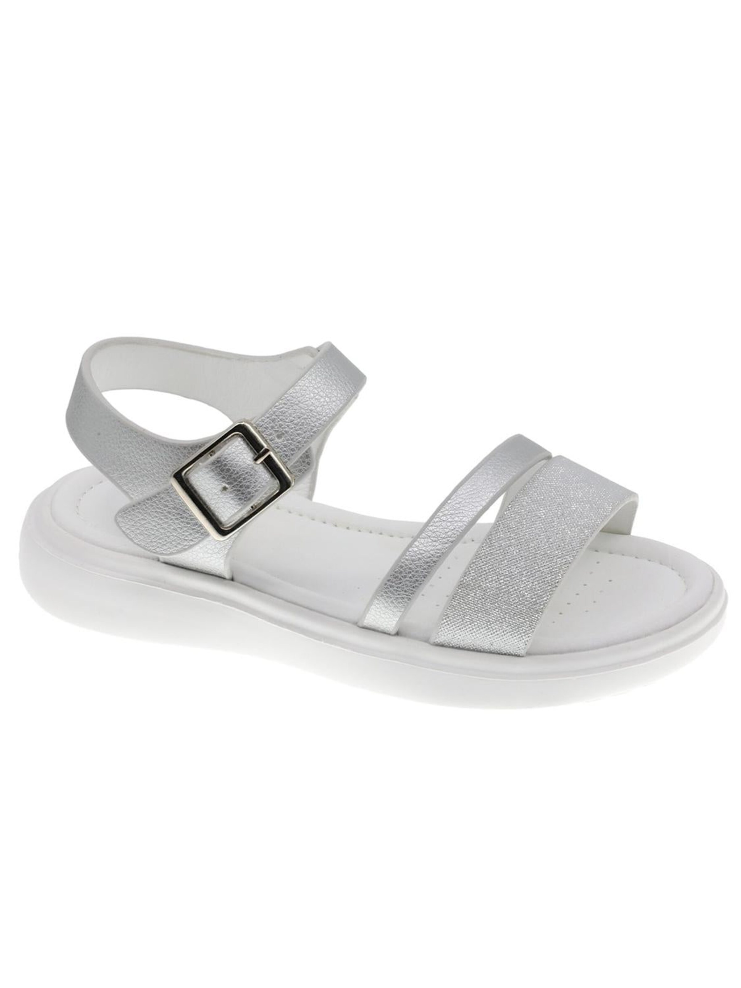 Beppi Sandaler 'Casual Sandal' i sølv: forside