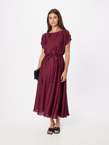 Robe de cocktail SWING en rouge