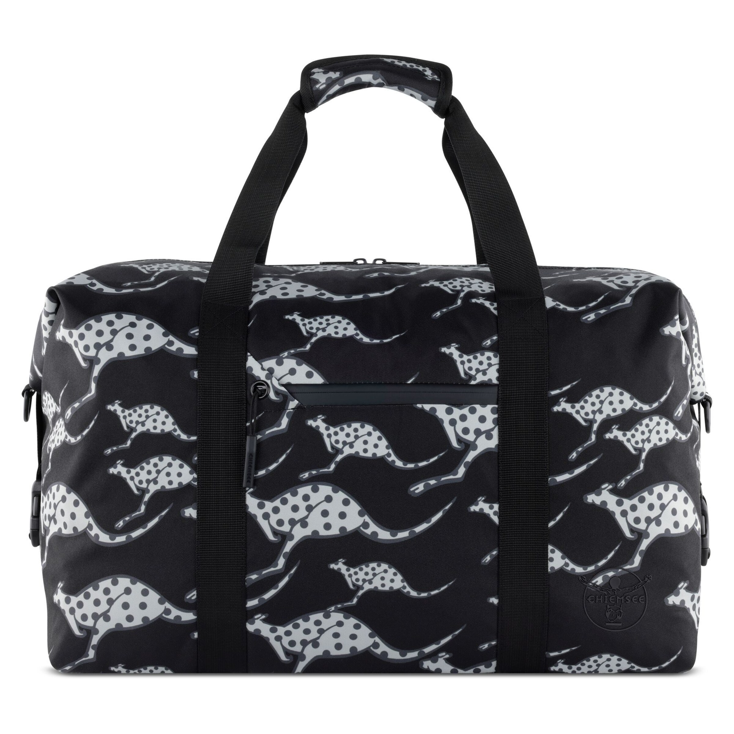 Borsa sportiva 'Jump N Fly' di CHIEMSEE in nero: frontale