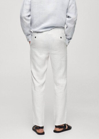 MANGO MAN Slim fit Chino Pants in White