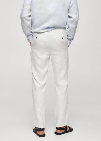 MANGO MAN Slim fit Chino Pants in White