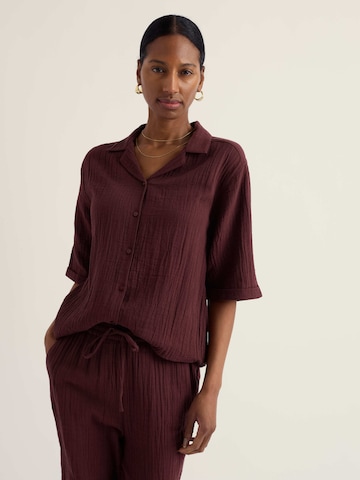 Seasalt Cornwall Bluse in Braun: Vorderseite