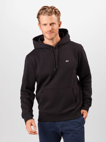 TOMMY HILFIGER Regular Fit Sweatshirt in Schwarz: predná strana