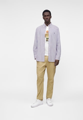 Polo Ralph Lauren Slim fit Πουκάμισο σε λιλά