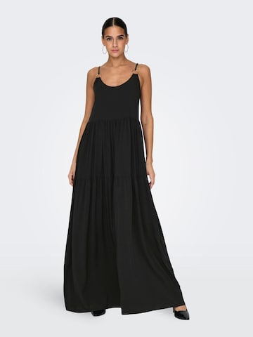 ONLY - Vestido de verano 'SANDIE' en negro: frente