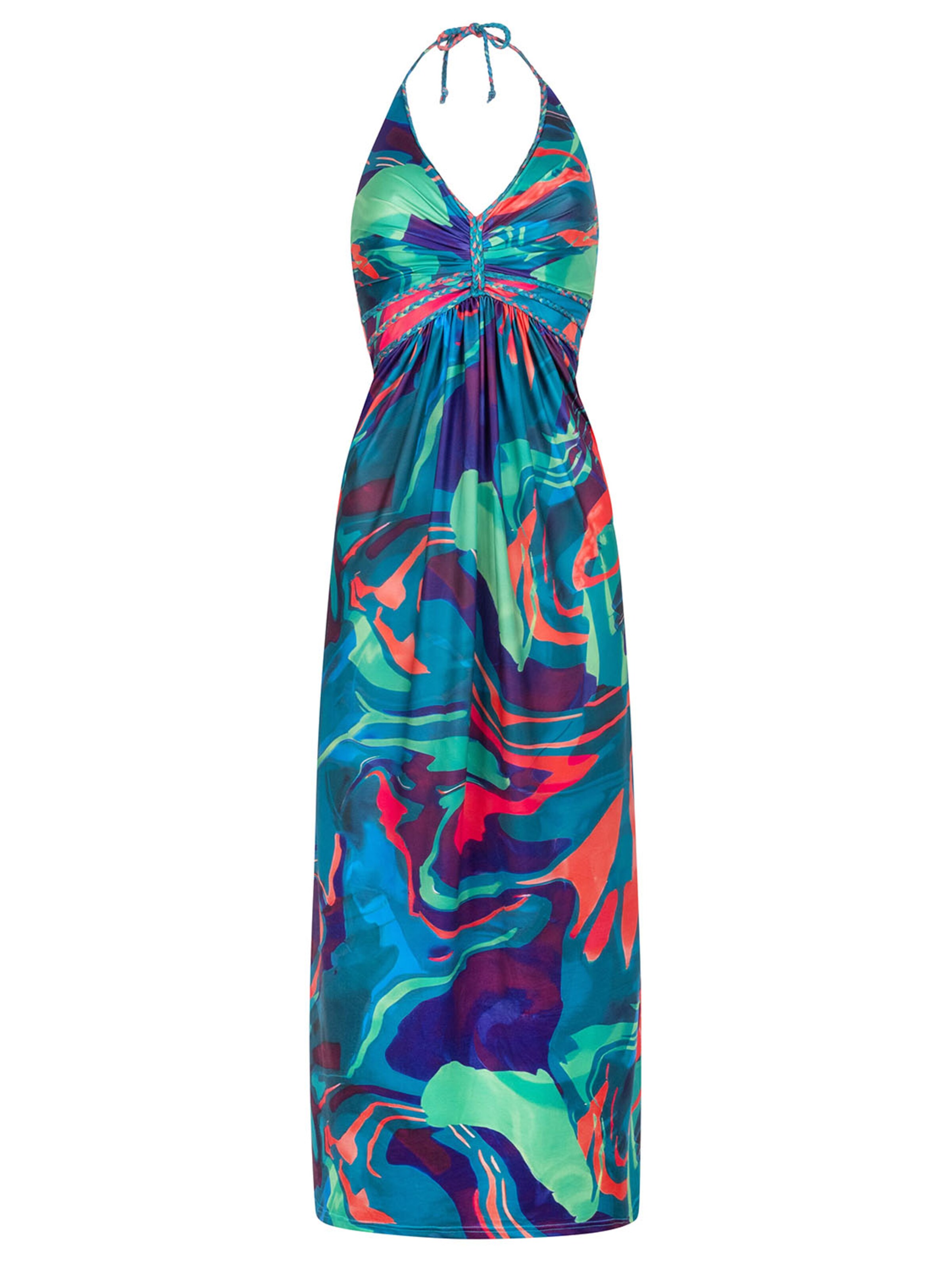 Chic by Lirette Jurk 'Halter dress Sorobon' in Lila: voorkant