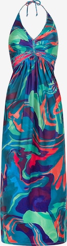 Robe 'Halter dress Sorobon' Chic by Lirette en violet : devant