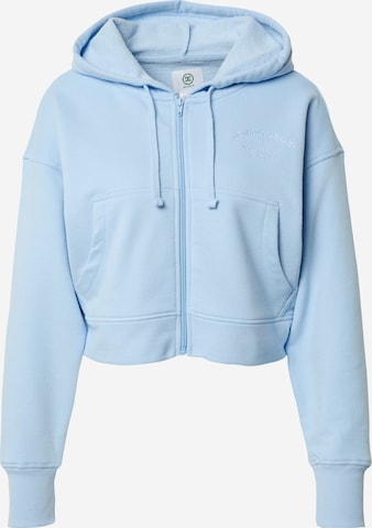 DC Shoes Zip-Up Hoodie in Blue: front
