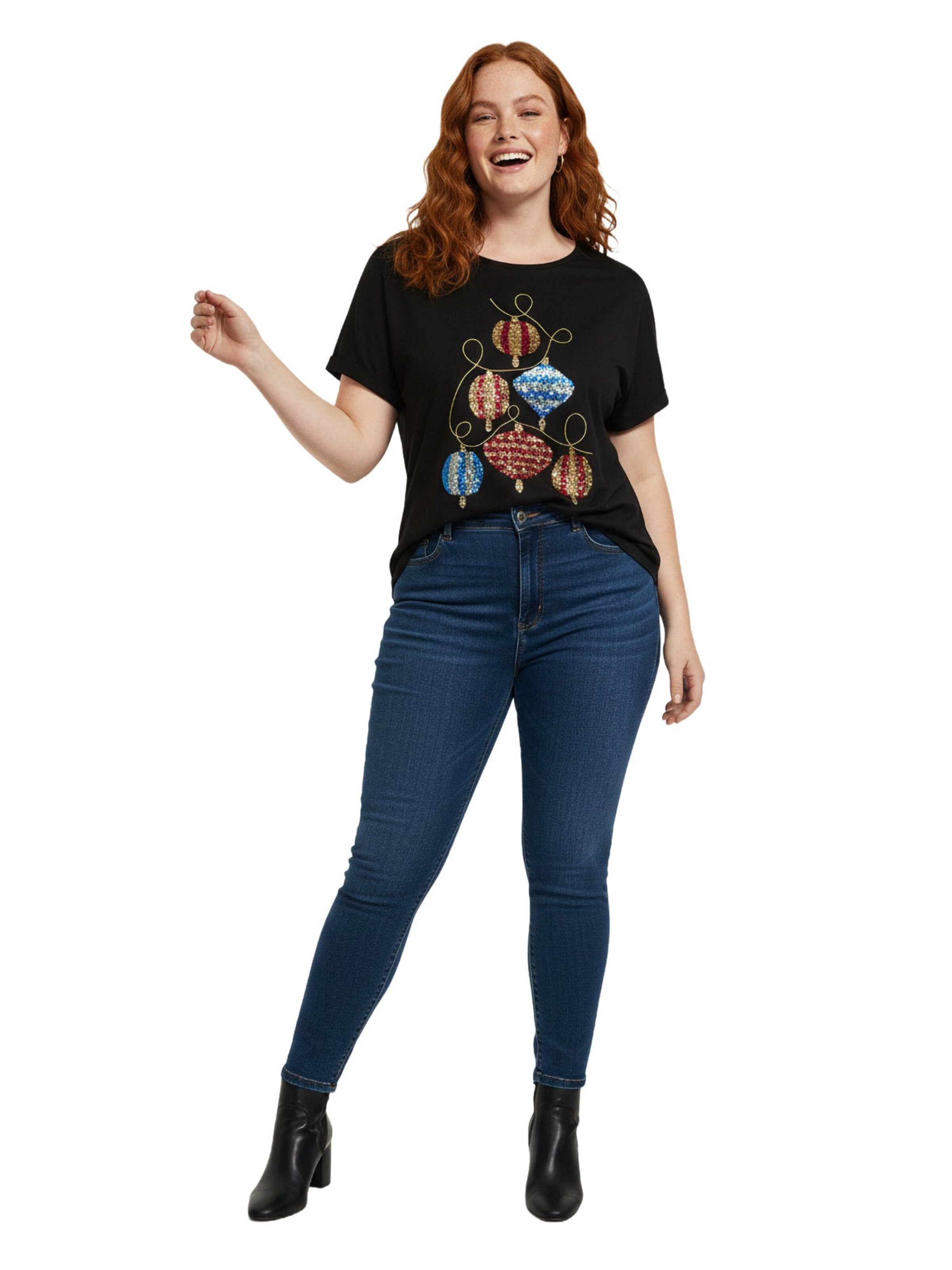 Shape Of You Shirt‌‌‌‌‌‌‌ in Schwarz
