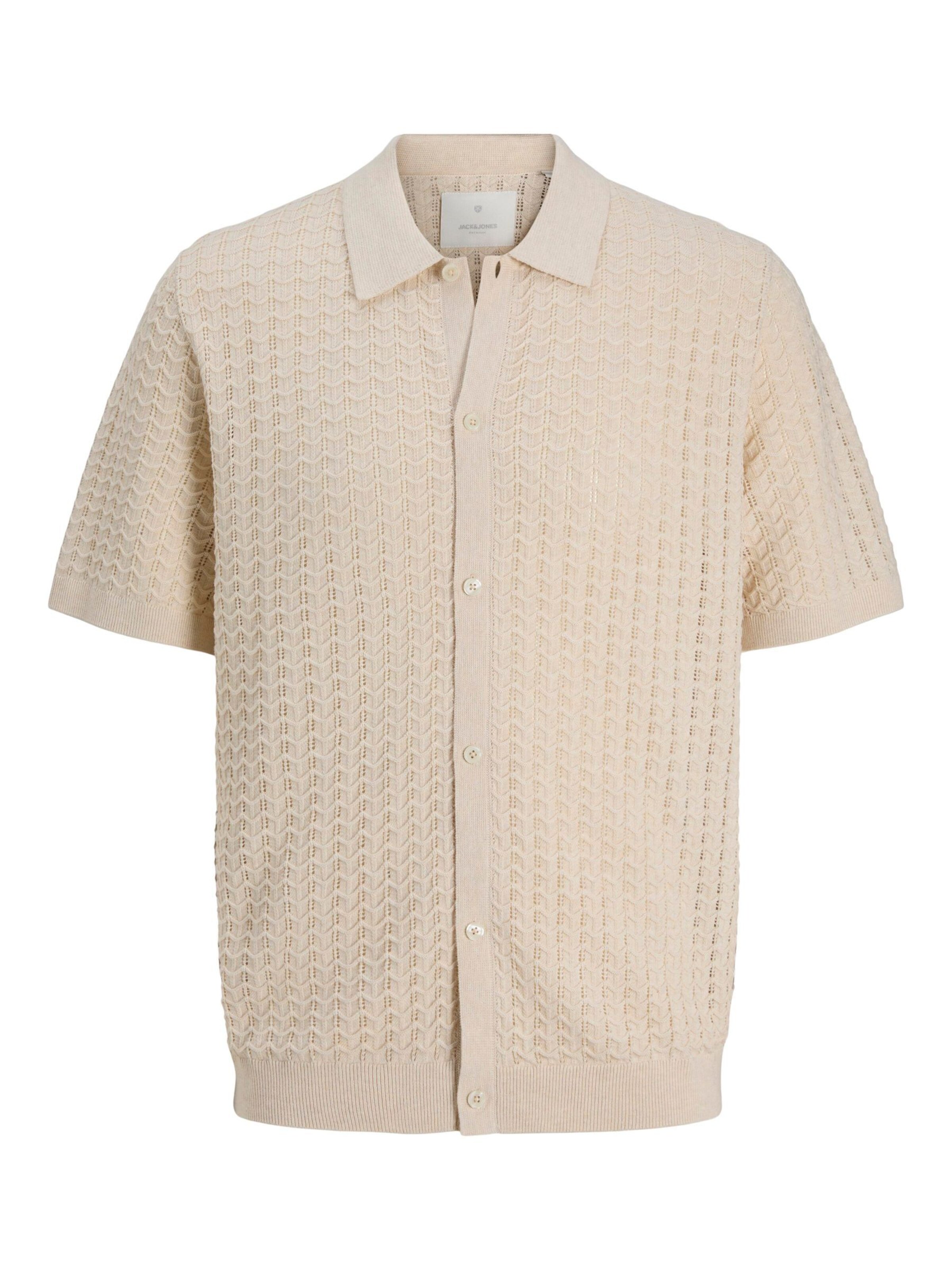 Coupe regular Chemise JACK &amp; JONES en beige : devant