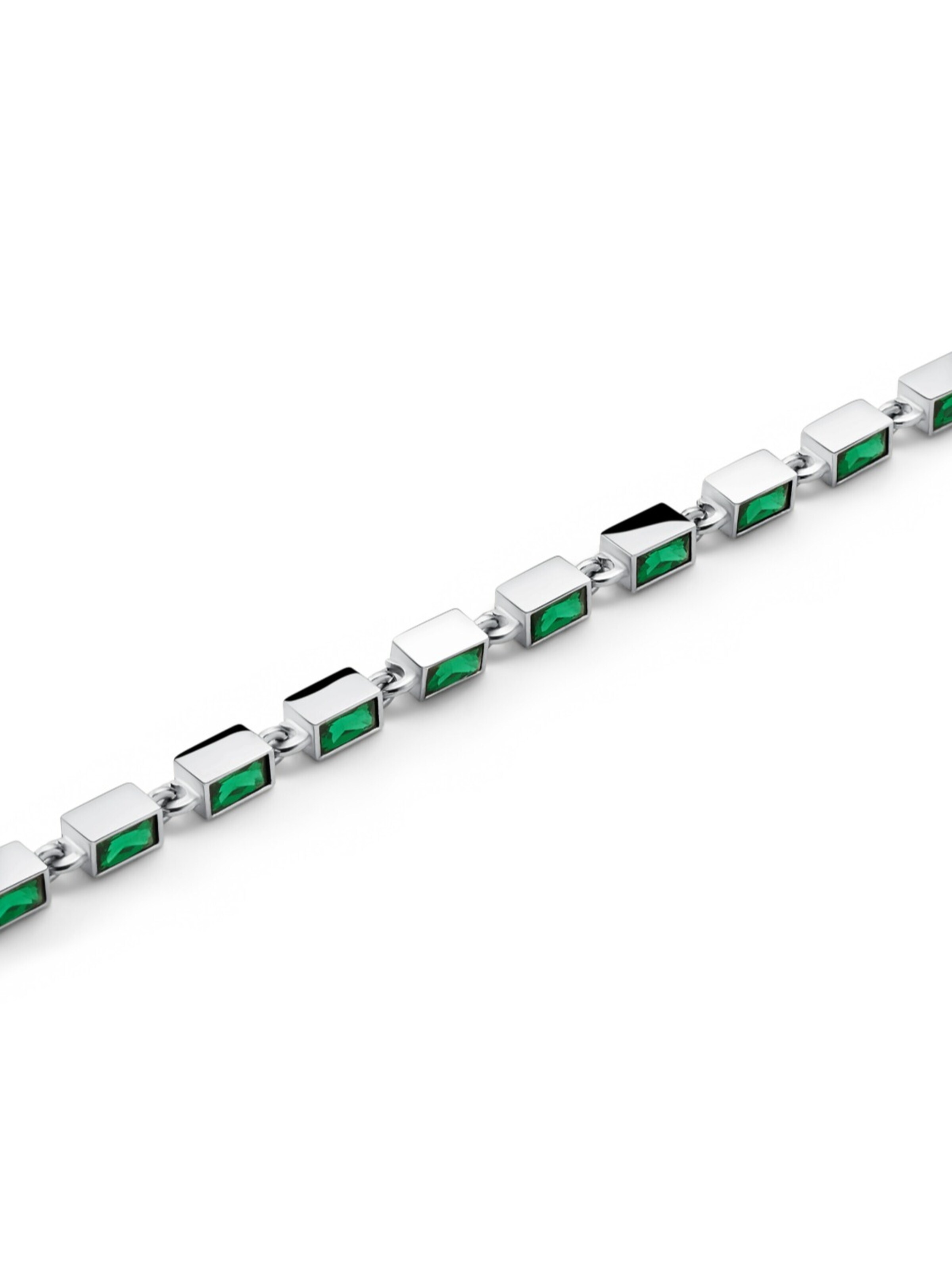 Arkai Necklace 'Facet' in Green
