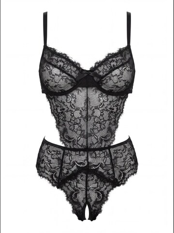 SpaLeXLine Bodysuit 'SX1003' in Black