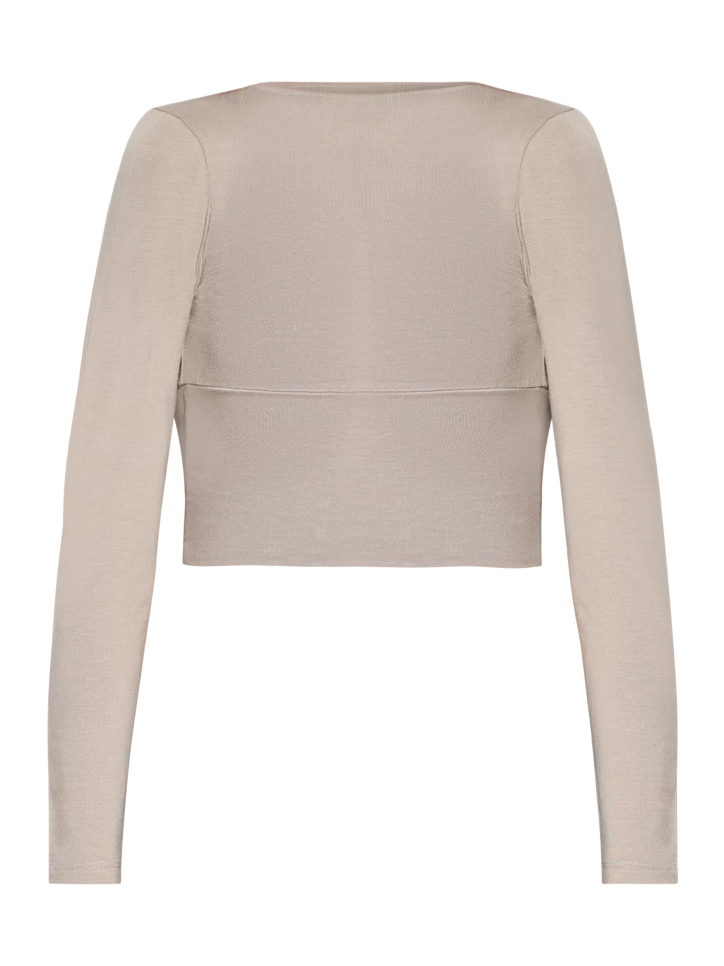 No Matter What Shirt in Beige: front