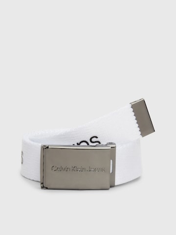 Calvin Klein Jeans - Cinturón en blanco