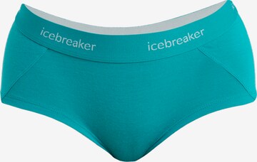 ICEBREAKER - Cueca desportiva 'Sprite' em azul: frente