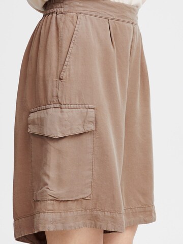 Loosefit Pantaloni cargo 'Luma' di b.young in marrone