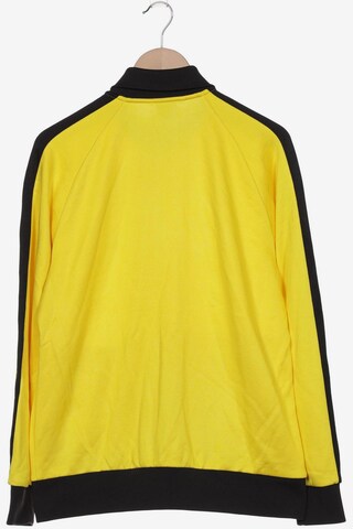 PUMA Sweatshirt & Zip-Up Hoodie in M in Yellow