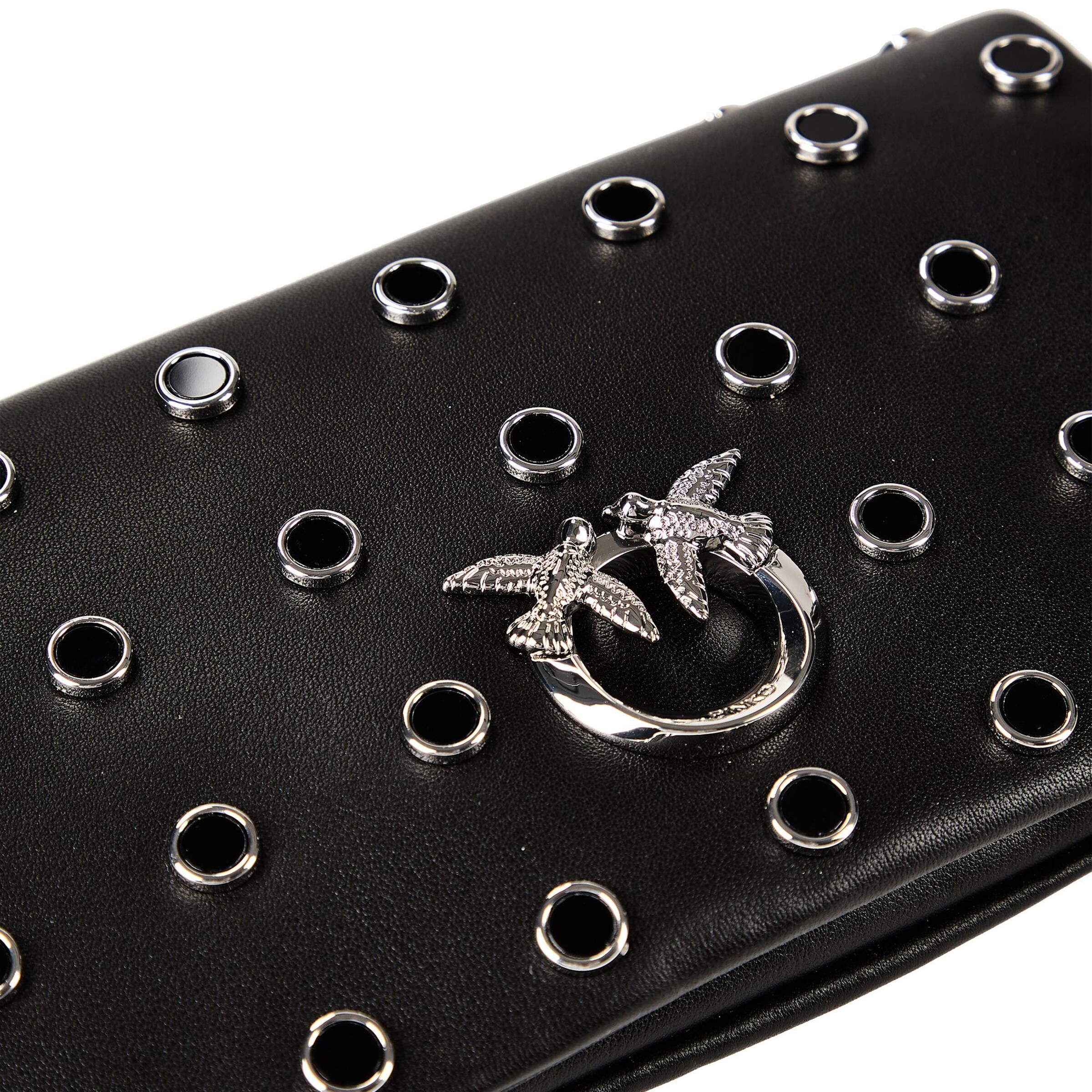 Pochette 'Love Click' PINKO en noir