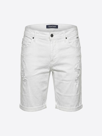 KOROSHI Regular Shorts in Weiß