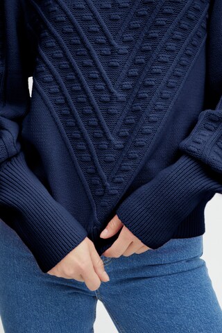 PULZ Jeans - Jersey en azul
