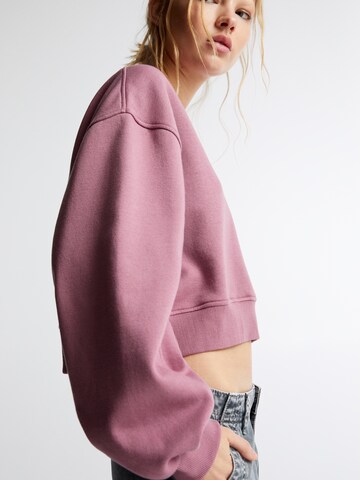 Pull&Bear Sweatshirt i rosa